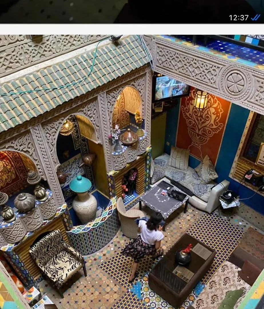 Riad Jennah Rouge Marrakesz Maroko