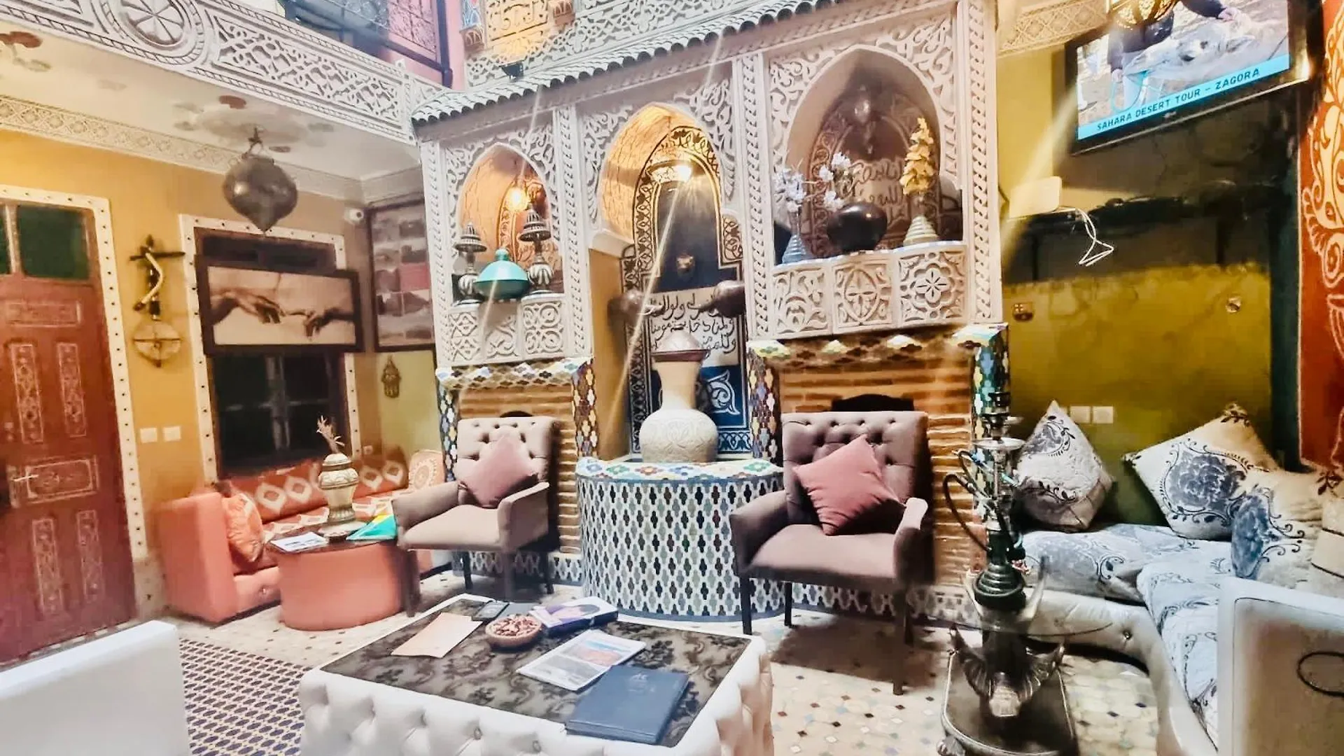Riad Jennah Rouge Marrakesz Maroko