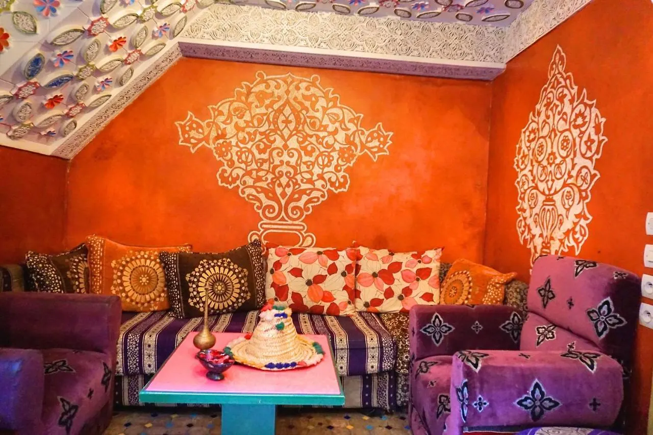 Riad Jennah Rouge Marrakesz Pensjonat